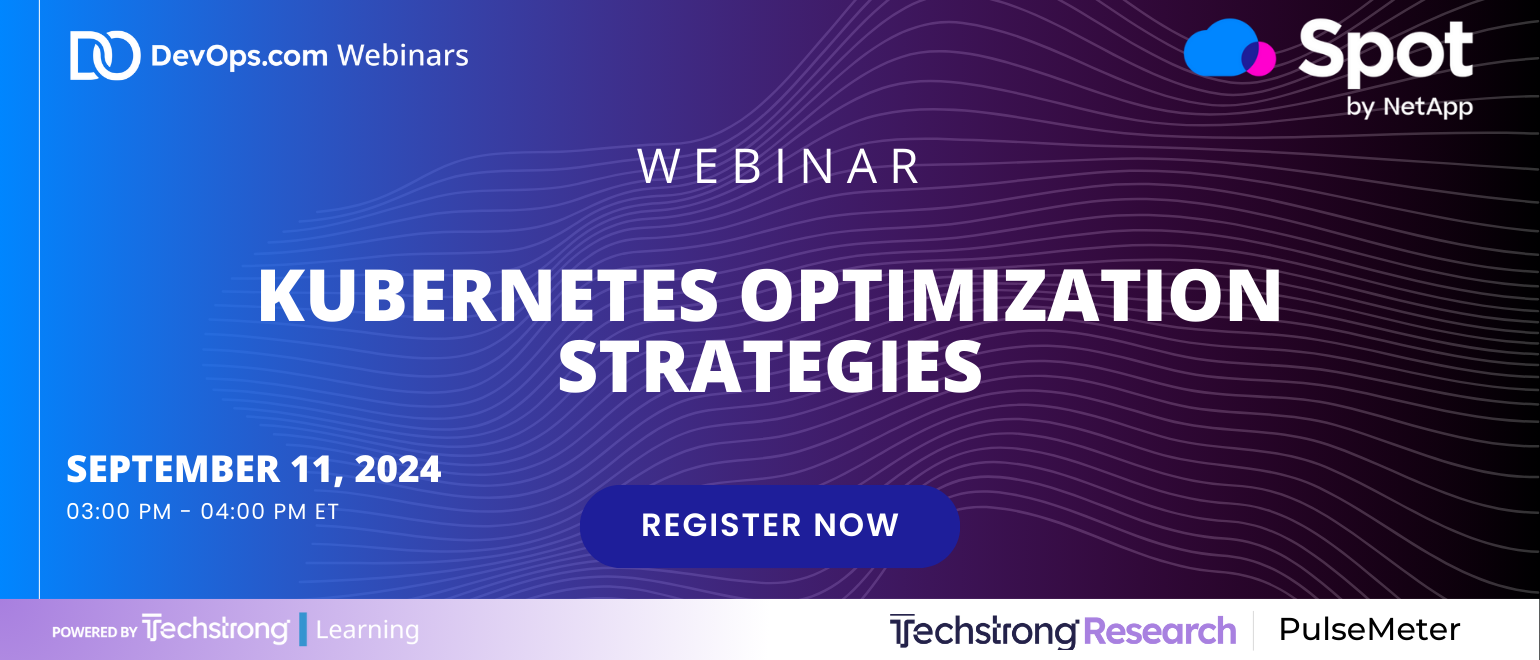 Kubernetes Optimization Strategies Webinar Kubernetes Optimization Strategies Webinar
