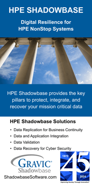 Gravic Shadowbase - Digital Resilience for HPE NonStop Systems