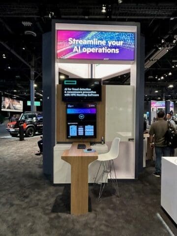 AI for fraud detection and ransomware prevention for HPE NonStop on the Discover show floor