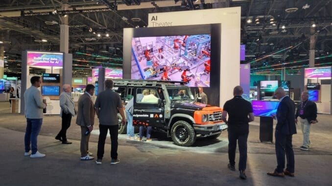 Ineos Grenadier built on HPE NonStop and abat on the Discover show floor Ineos Grenadier built on HPE NonStop and abat on the Discover show floor