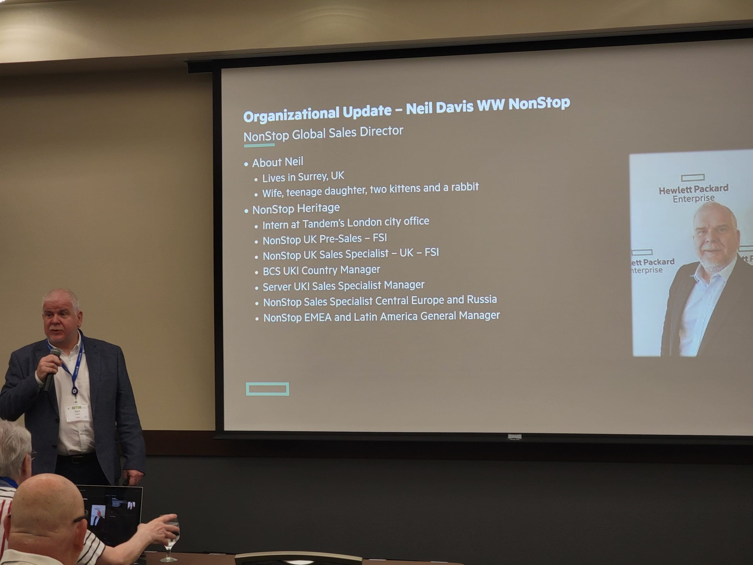 Neil announces his new responsibilities