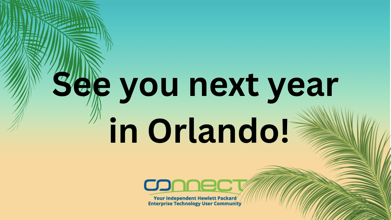 See you in Orlando next year for Nonstop TBC 2026