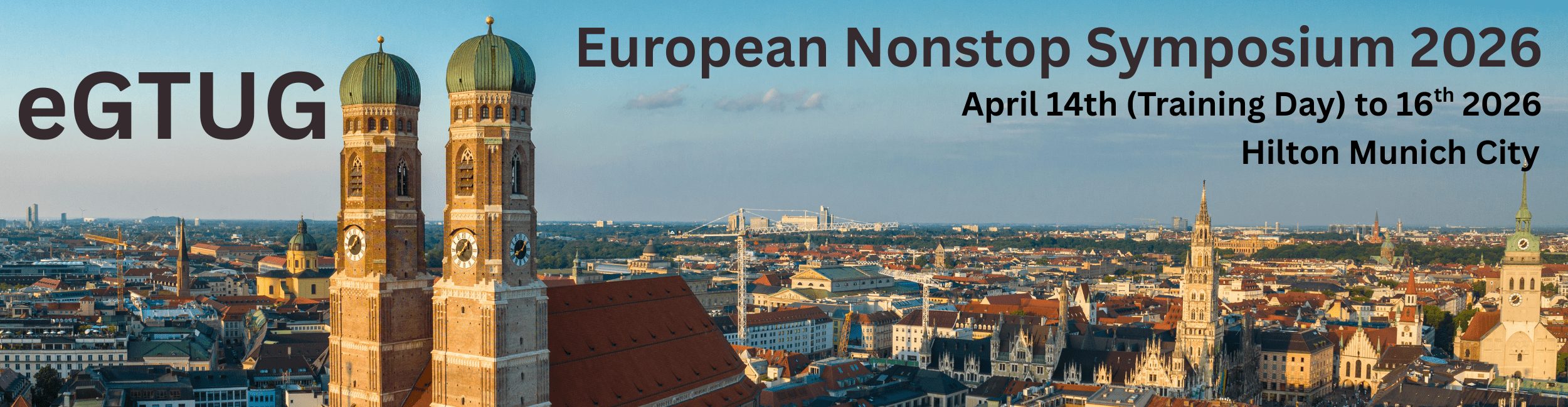 eGTUG – 2026 April 14-16 | Munich